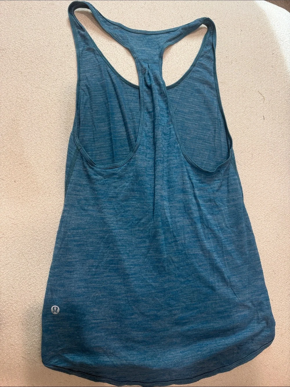 Lululemon Teal Racerback Tank Top